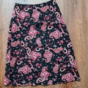 Y2k Paisley Witchy Skirt Whimsigoth Fairycore made in USA